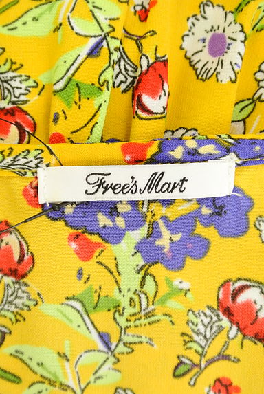 FREE'S MART（フリーズマート）の古着「ウエスト切替花柄ロングワンピース（ワンピース・チュニック）」大画像６へ