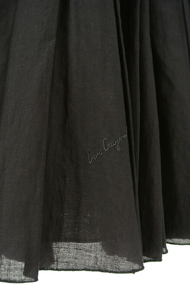 Lois CRAYON（ロイスクレヨン）の古着「膝上丈ピンタックボリュームフレアスカート（スカート）」大画像５へ