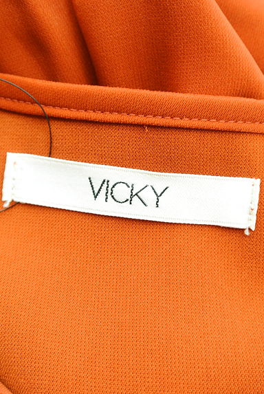 VICKY（ビッキー）の古着「くしゅくしゅスリーブカットソー（カットソー・プルオーバー）」大画像６へ