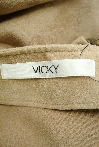 VICKY（ビッキー）の古着「バックル袖エコスウェードカットソー（カットソー・プルオーバー）」大画像６へ