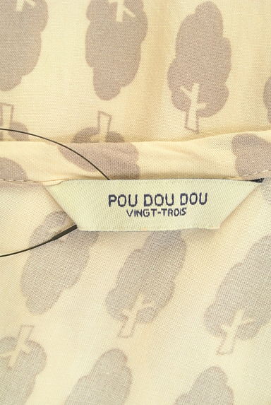 POU DOU DOU（プードゥドゥ）の古着「北欧プリントフレンチスリーブチュニック（ワンピース・チュニック）」大画像６へ