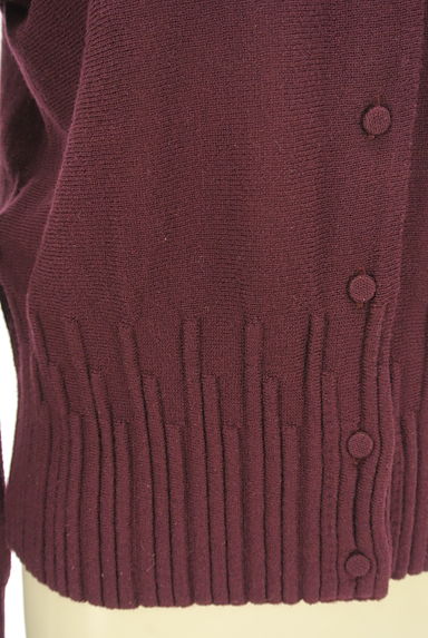 COMME CA（コムサ）の古着「裾デザインリブニットカーディガン（カーディガン・ボレロ）」大画像５へ