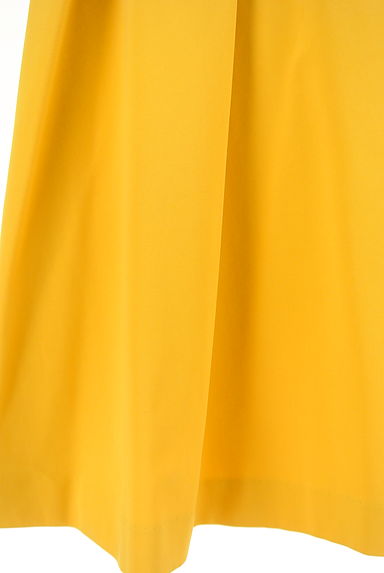 Couture Brooch（クチュールブローチ）の古着「ウエストタック膝丈カラーフレアスカート（ロングスカート・マキシスカート）」大画像５へ