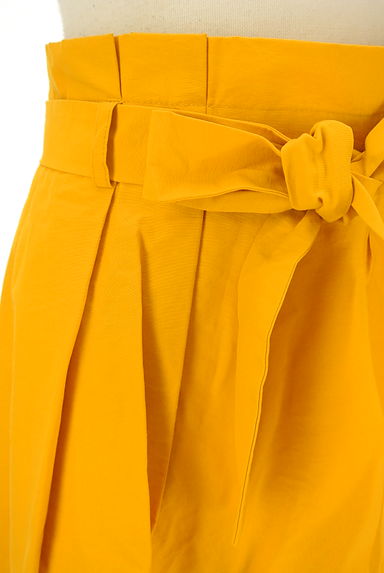 Couture Brooch（クチュールブローチ）の古着「タックリボン膝下フレアカラースカート（ロングスカート・マキシスカート）」大画像４へ