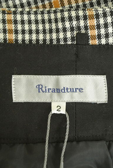Rirandture（リランドチュール）の古着「ダブルボタンチェック柄膝丈スカート（ロングスカート・マキシスカート）」大画像６へ