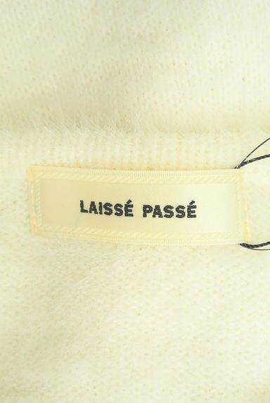 LAISSE PASSE（レッセパッセ）の古着「パールビジューのふんわりカーディガン（カーディガン・ボレロ）」大画像６へ