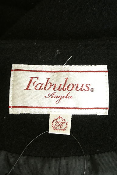 Fabulous Angela（ファビュラスアンジェラ）の古着「レオパード切替ミドル丈ノーカラーコート（コート）」大画像６へ