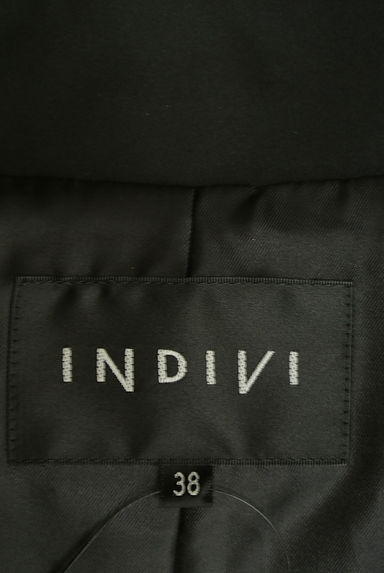 INDIVI（インディヴィ）の古着「ウエストリボンミドルフレアコート（コート）」大画像６へ