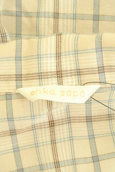 SM2（サマンサモスモス）の古着「チェック柄オープンカラーシャツ（カジュアルシャツ）」大画像６へ