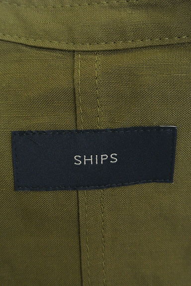SHIPS（シップス）の古着「ウエストリボンノーカラーシャツ（カジュアルシャツ）」大画像６へ