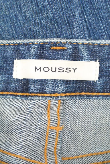 MOUSSY（マウジー）の古着「クロップド丈ダメージスキニーデニム（デニムパンツ）」大画像６へ