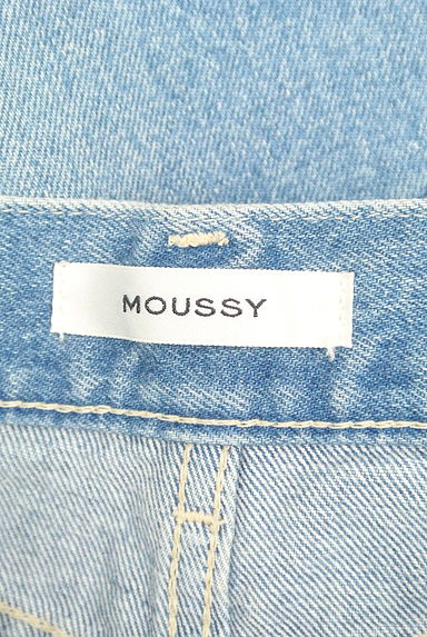 MOUSSY（マウジー）の古着「ヘムスリットブーツカットデニムパンツ（デニムパンツ）」大画像６へ