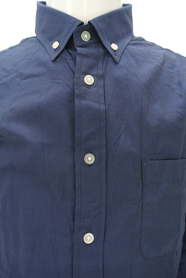 COMME CA COMMUNE（コムサコミューン）の古着「ボタンダウンコットンシャツ（カジュアルシャツ）」大画像４へ