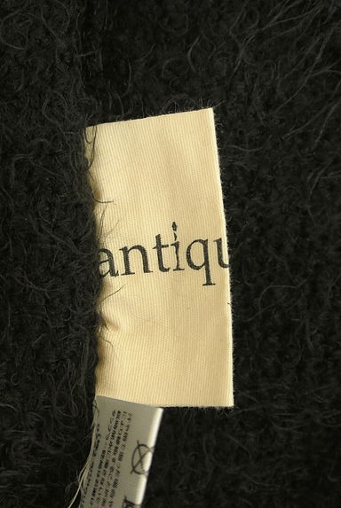 antiqua（アンティカ）の古着「花柄刺繍レース袖シャギーニット（ニット）」大画像６へ