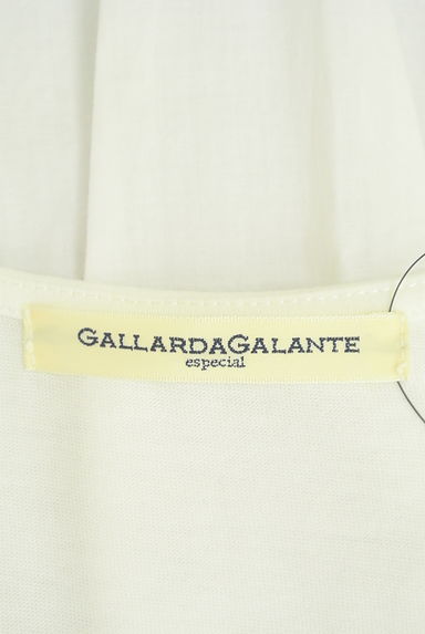 GALLARDAGALANTE（ガリャルダガランテ）の古着「バックギャザー裾フリンジカットソー（カットソー・プルオーバー）」大画像６へ