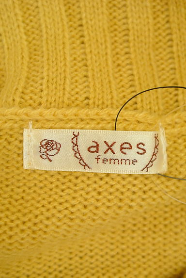 axes femme（アクシーズファム）の古着「フリルタートルネックカラーニット（ニット）」大画像６へ