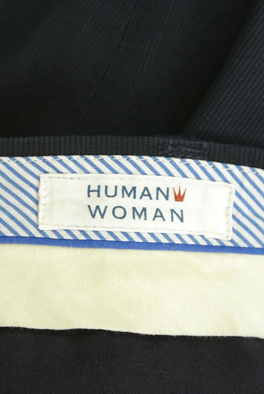 HUMAN WOMAN（ヒューマンウーマン）の古着「マリンネイビークロップドパンツ（パンツ）」大画像６へ