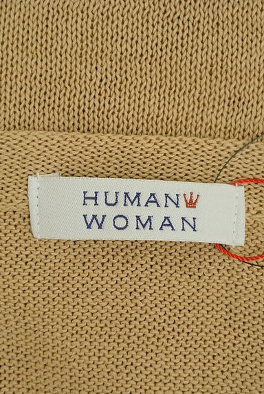 HUMAN WOMAN（ヒューマンウーマン）の古着「ラフなドロップショルダーニット（ニット）」大画像６へ
