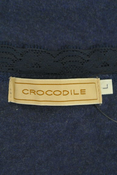 Crocodile（クロコダイル）の古着「レースラウンドネックカットソー（カットソー・プルオーバー）」大画像６へ