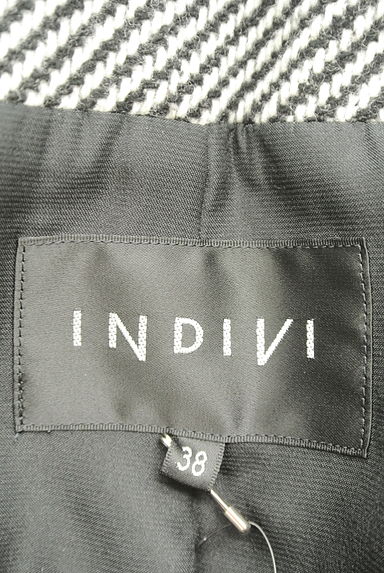 INDIVI（インディヴィ）の古着「ボリュームネックフーディショートコート（コート）」大画像６へ