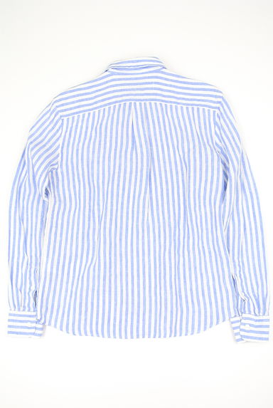 Polo Ralph Lauren（ポロラルフローレン）の古着「さわやかストライプリネンシャツ（カジュアルシャツ）」大画像２へ
