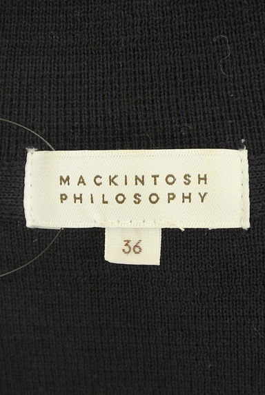 MACKINTOSH PHILOSOPHY（マッキントッシュ フィロソフィー）の古着「コットンニットのやわらかジャケット（カーディガン・ボレロ）」大画像６へ