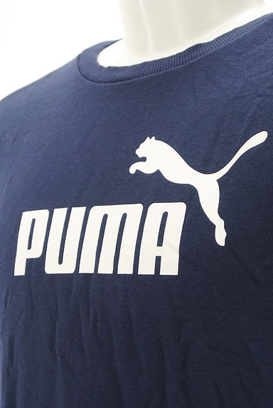 PUMA（プーマ）の古着「袖ラインロゴプリントスウェット（スウェット・パーカー）」大画像４へ