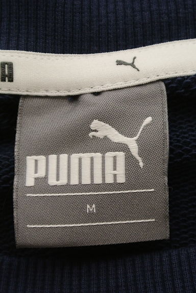PUMA（プーマ）の古着「袖ラインロゴプリントスウェット（スウェット・パーカー）」大画像６へ
