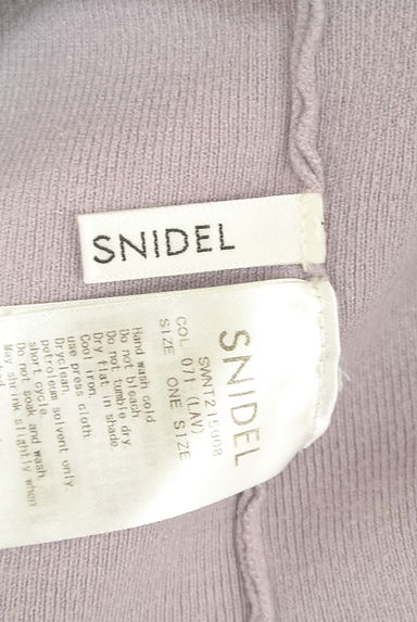 Snidel（スナイデル）の古着「くすみ色タイトパワーショルダーニット（ニット）」大画像６へ