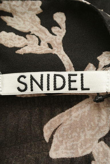 Snidel（スナイデル）の古着「総柄プリーツシフォンロングワンピース（ワンピース・チュニック）」大画像６へ