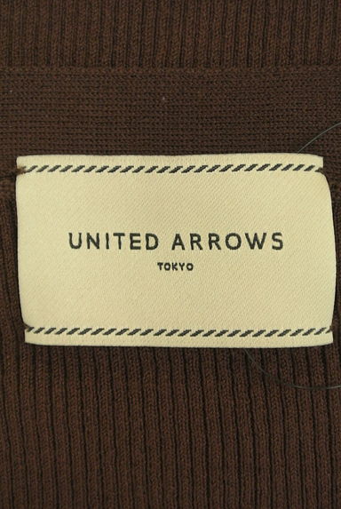UNITED ARROWS（ユナイテッドアローズ）の古着「ストレッチリブ艶ボタンカーディガン（カーディガン・ボレロ）」大画像６へ