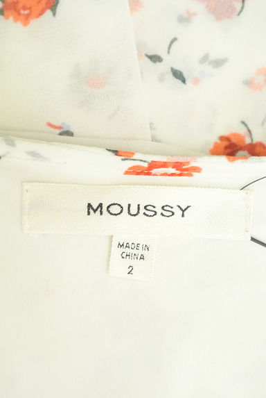 MOUSSY（マウジー）の古着「小花柄チャイナボタンマキシワンピース（キャミワンピース）」大画像６へ