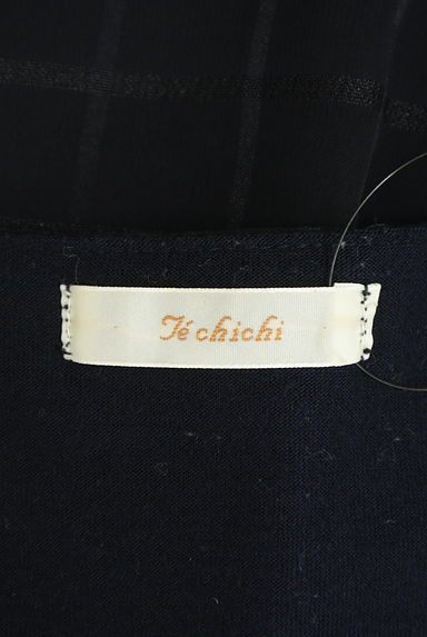 Te chichi（テチチ）の古着「チェック柄シースルー袖プルオーバー（カットソー・プルオーバー）」大画像６へ