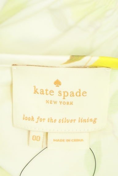 kate spade new york（ケイトスペード ニューヨーク）の古着「フレッシュレモン柄ロングワンピース（ワンピース・チュニック）」大画像６へ