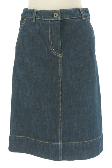 Fabiane Roux（ファビアンルー）の古着「膝丈タイトデニムスカート（スカート）」大画像１へ