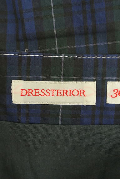 DRESSTERIOR（ドレステリア）の古着「フロントボタンチェック柄膝下スカート（スカート）」大画像６へ