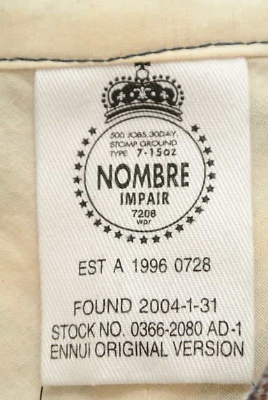 nombre impair（ノンブルアンベール）の古着「ベーシックチェック柄フランネルシャツ（カジュアルシャツ）」大画像６へ