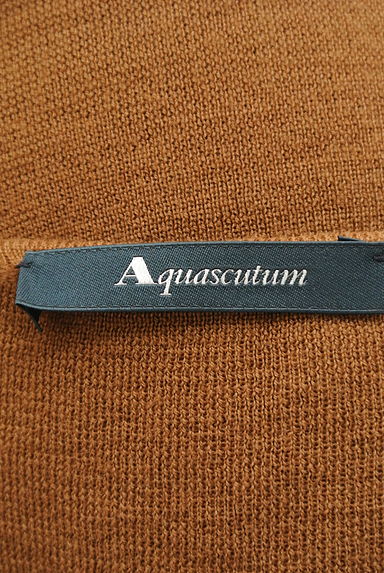 Aquascutum（アクアスキュータム）の古着「７分袖Ｖネックウールニット（ニット）」大画像６へ