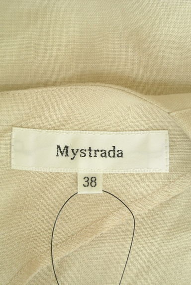Mystrada（マイストラーダ）の古着「大人レディなリネンセットアップ（セットアップ（ジャケット＋スカート））」大画像６へ
