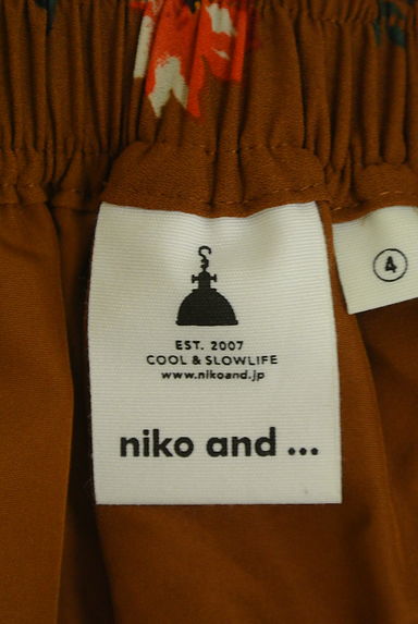 niko and...（ニコ アンド）の古着「花柄シフォンロングスカート（ロングスカート・マキシスカート）」大画像６へ