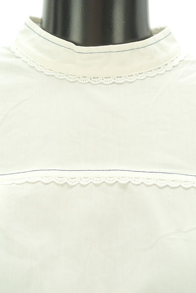 axes femme（アクシーズファム）の古着「パフレース５分袖デザインカットソー（カットソー・プルオーバー）」大画像４へ