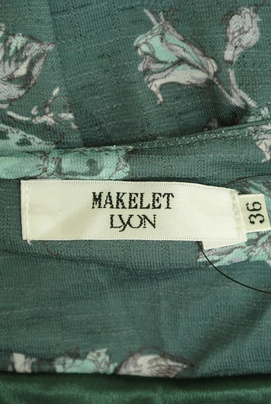 MAKELET LYON（メイクレットリヨン）の古着「フラワープリント５分袖チュニック（カットソー・プルオーバー）」大画像６へ
