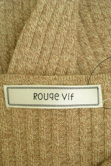 Rouge vif La cle（ルージュヴィフラクレ）の古着「ボートネックゆるスリットニット（ニット）」大画像６へ