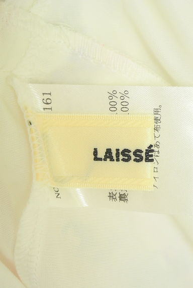 LAISSE PASSE（レッセパッセ）の古着「花柄フレアペプラムカットソー（カットソー・プルオーバー）」大画像６へ
