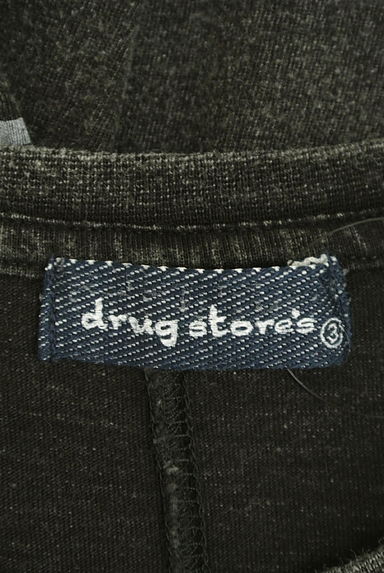 drug store's（ドラッグストアーズ）の古着「デニム調ボーダーロゴプリントＴ（Ｔシャツ）」大画像６へ