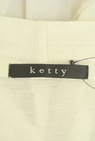 ketty（ケティ）の古着「７分袖バックシフォンガウンカーディガン（カーディガン・ボレロ）」大画像６へ