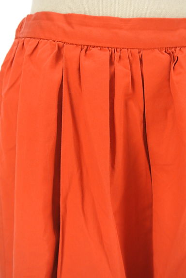 HUMAN WOMAN（ヒューマンウーマン）の古着「膝下丈カラーギャザースカート（ロングスカート・マキシスカート）」大画像４へ