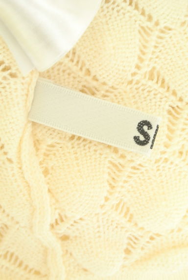 SLY（スライ）の古着「７分袖デザインレース編みプルオーバー（カットソー・プルオーバー）」大画像６へ