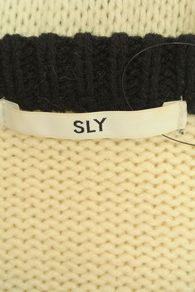 SLY（スライ）の古着「異素材マルチ切替ケーブル袖ニット（ニット）」大画像６へ