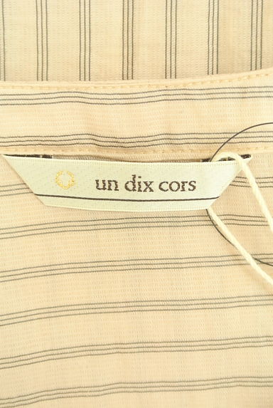 un dix cors（アンディコール）の古着「ストライプ艶とろみブラウス（ブラウス）」大画像６へ